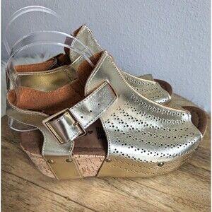 Womens Platform Ankle Sandals Size 7 -10  Comfy Lightweight Style